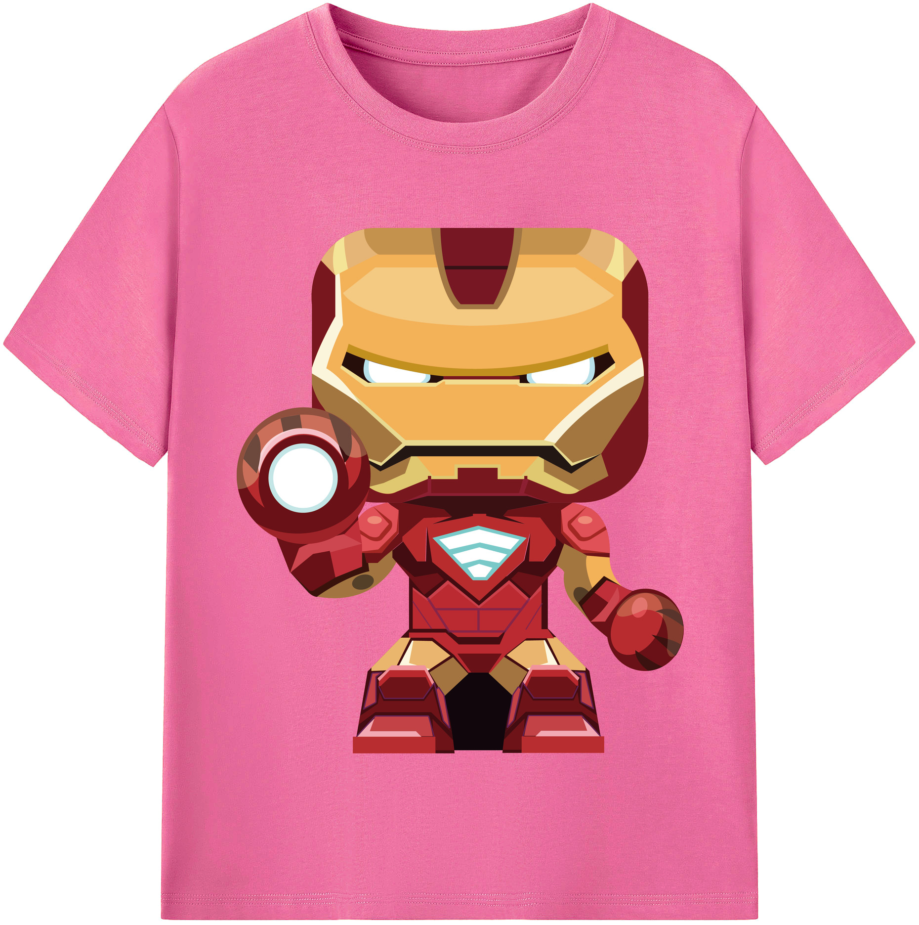 （画像用） アベンジャーズ The Avengers レディースカジュアルプリントTシャツ（綿100％）